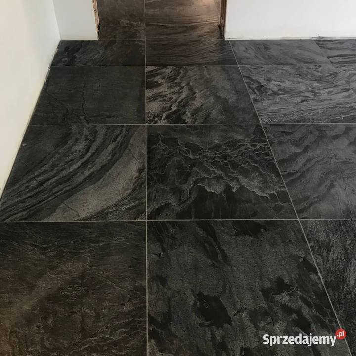 Płytki Kamienne Kwarcyt Silver Grey Leather Szczecin