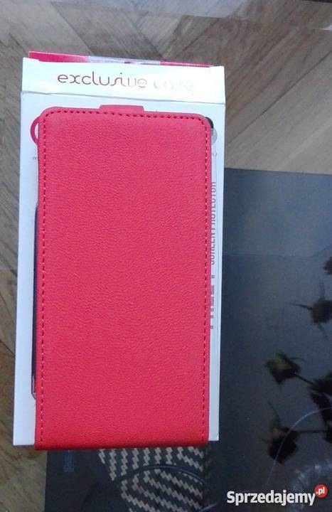 ZAMYKANE SKÓRZANE ETUI SONY XPERIA ZULTRA RED Łódź