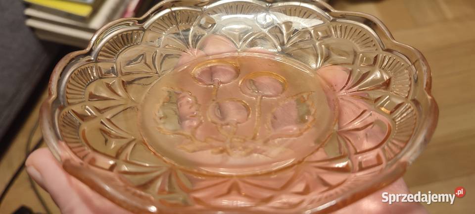 Piękne Dwie Stare Salaterki PRL w kolorze Porcelana i szkło Warszawa