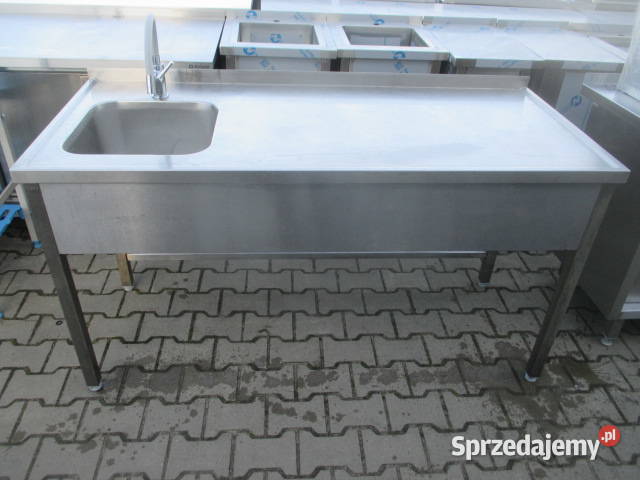 Zlew Gastronomiczny 1 Komorowy Z Blatem 1607085 wielkopolskie Ostrów Wielkopolski sprzedam