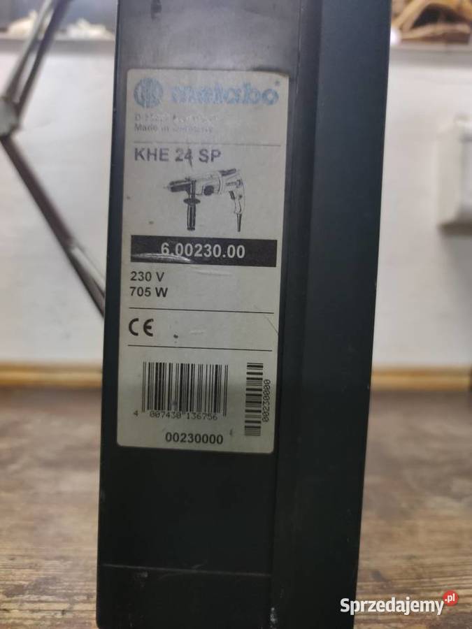 Młotowiertarka METABO BHE 24 SP pomorskie sprzedam