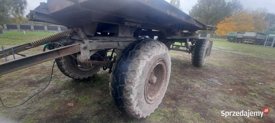 Przyczepa wywrotka HW 8011 ifa HL hlka rama nieuszkodzony Rolnictwo Jastrowie sprzedam