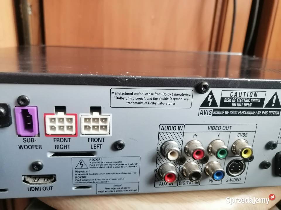 Kino Domowe PHILIPS HTS6510 pilot usb aux radio Philips Legnica