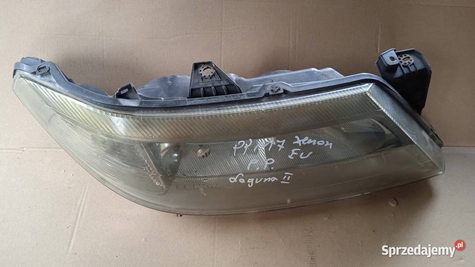 RENAULT LAGUNA II LAMPA PRZÓD PRAWA XENON EU Lampy przednie Zbierkowo