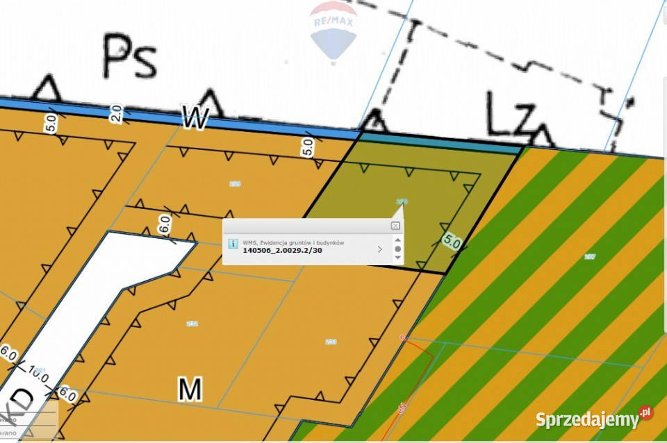Działka w spokojnej okolicy 35.8m