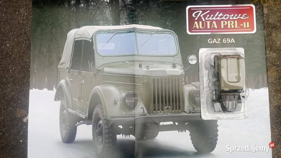 GAZ 69A model 143 Deagostini kultowe auta PRL Warszawa