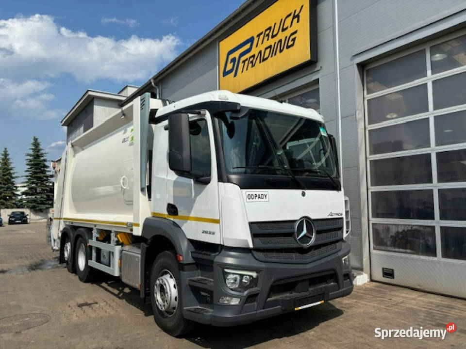 śmieciarki Mercedes Actros Actros zabudowa Sokołów