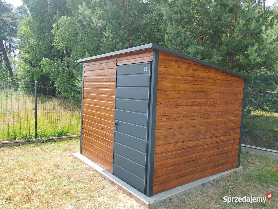 Mały Schowek Narzędziowy Garaż na drewno z Pozostałe Bielsko-Biała sprzedam