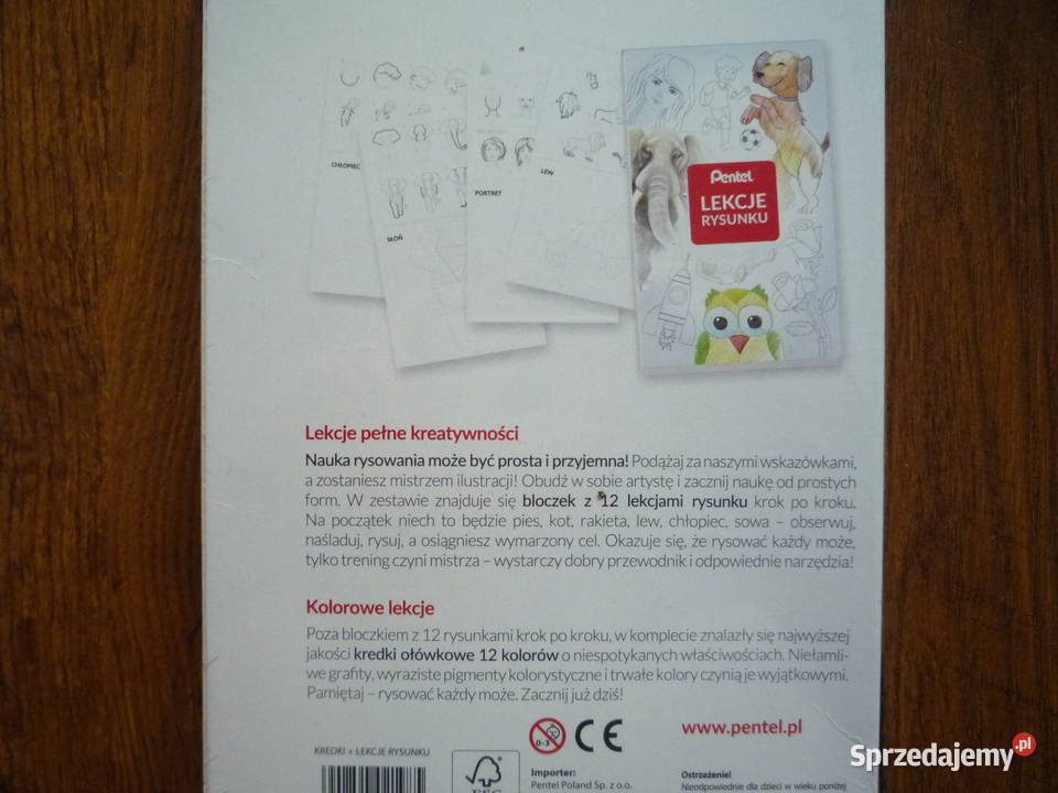 Pentel Kredki Ołówkowe Lekcja Rysunku Szczecin