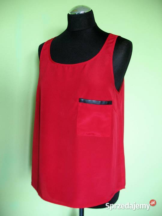 Bluzka amarantowa top 40 L biust 102 Siedlce