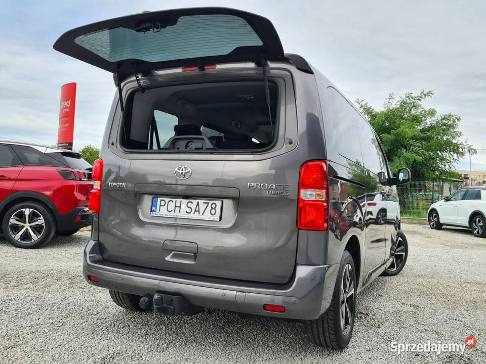 Toyota Proace Verso 8Osób Nawiewy 2xBoczne Drzwi przyciemniane szyby Wągrowiec sprzedam