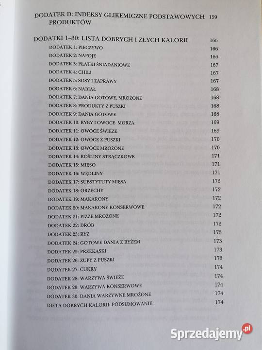 Dieta dobrych kalorii sprzedam