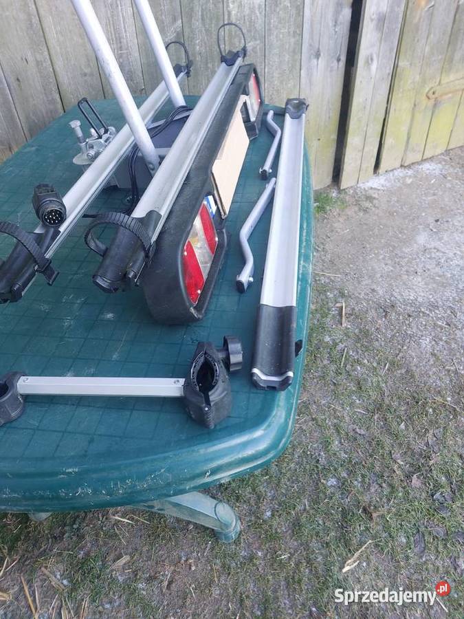 Bagażnik na Hak na 2 3 rowery Uchylny Bagażniki Zagrodno