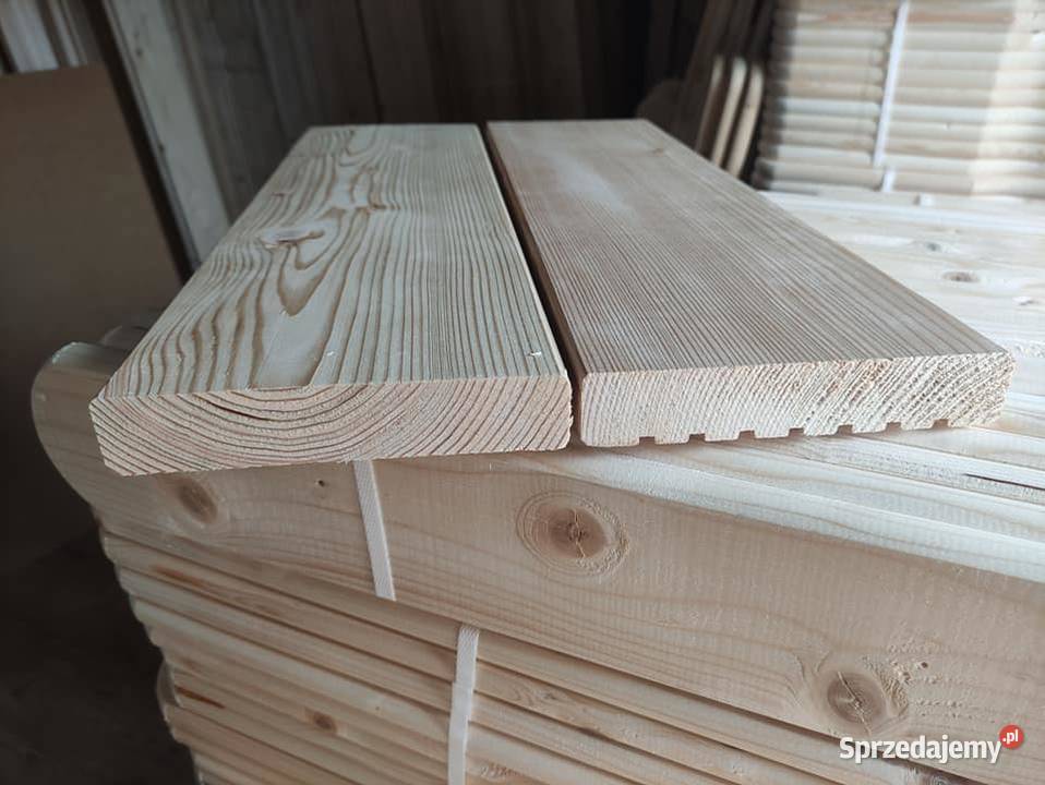 Deski elewacyjne tarasowe Drewno budowlane Wieliczka