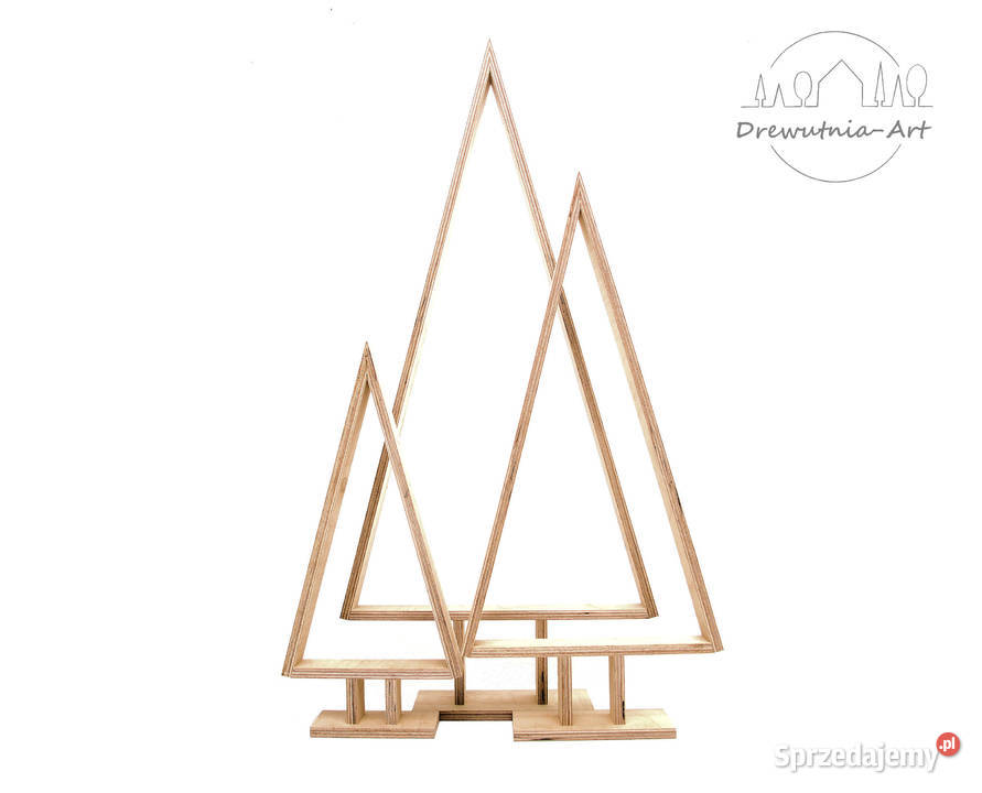 Choinka Drewniana baza do ozdabiania 3 68 Boże Narodzenie