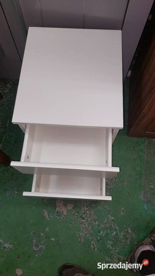 Szafka nocna z dwiema szufladami Nocne wielkopolskie Poznań sprzedam