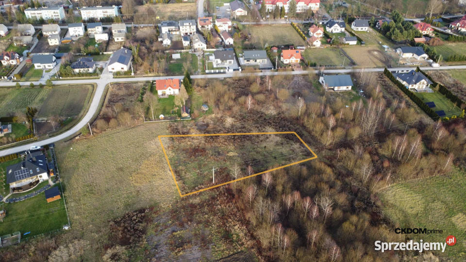 Działka budowalana 1448 m2 Oblęgorek gmStrawczyn