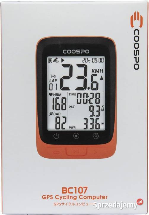 Komputer rowerowy COOSPO BC107 śląskie Bytom