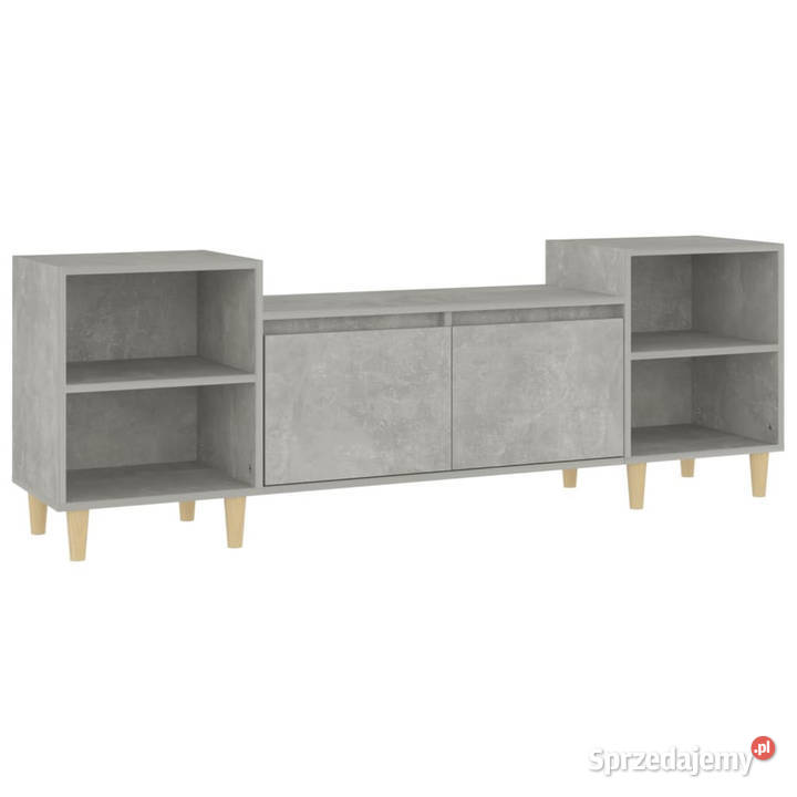 Szafka pod TV szarość betonu 160x35x55 WM821192 sprzedam