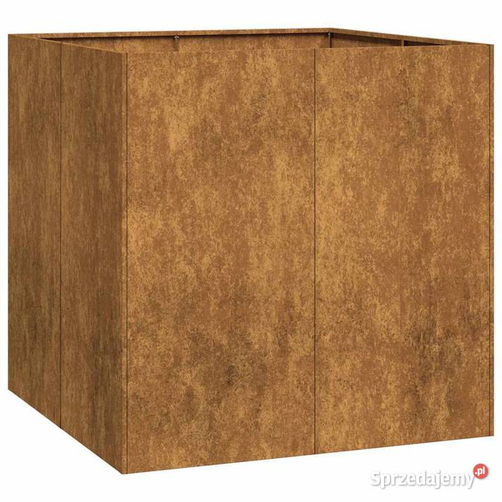 vidaXL Doniczka Rusty 80x80x80 Stal mazowieckie Warszawa