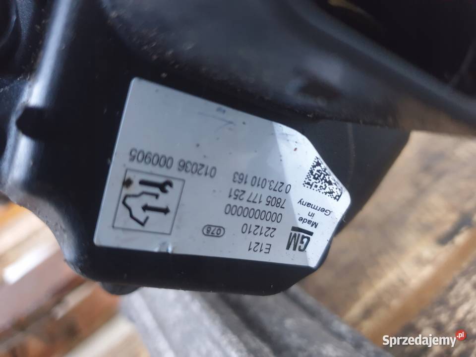 Opel Astra IV J PRZEKŁADNIA MAGLOWNICA 13363851 osobowe Chełm