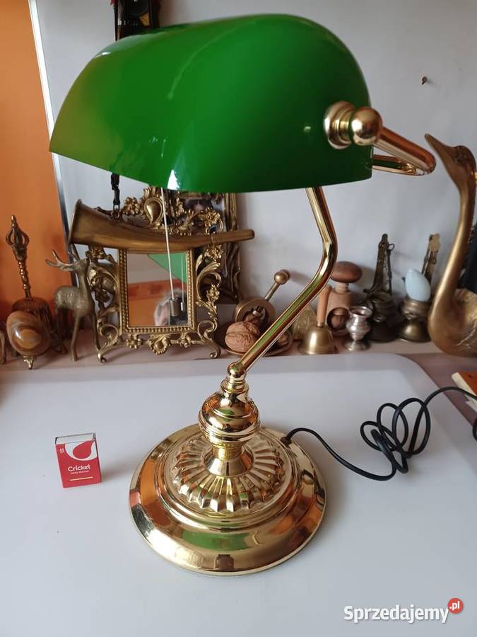 Bankierka lampa biurkowa sprzedam
