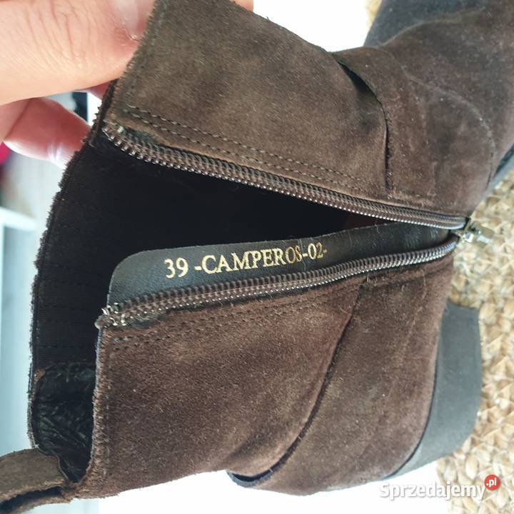 Botki skorzane Wrocław sprzedam