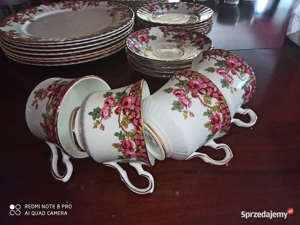 Filiżanka na spodku Royal Stafford Made in pomorskie Gdańsk