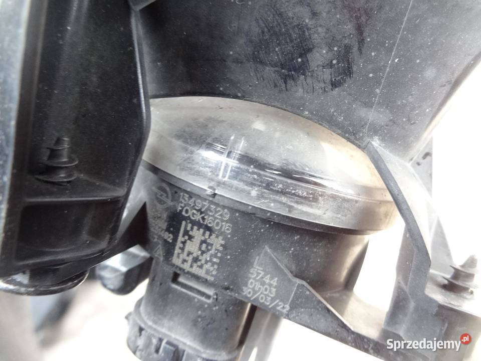 HALOGEN LEWY OPEL INSIGNIA B 13497329 LIFT 22 Światła do jazdy dziennej DRL
