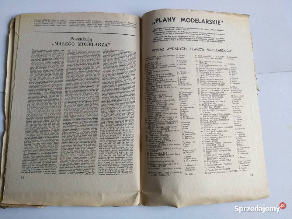 Mały Modelarz 11121980 Współczesny trałowiec śląskie Dąbrowa Górnicza