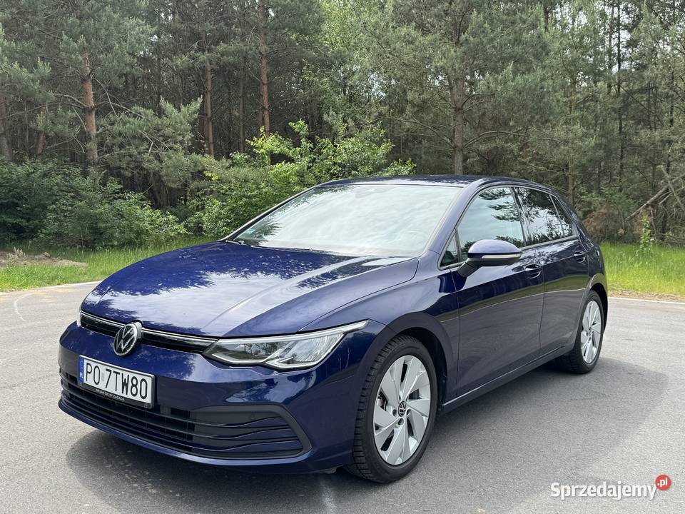 VW Golf 8 2021r 15 TSi 130 Salon Led Ambient Poddębice