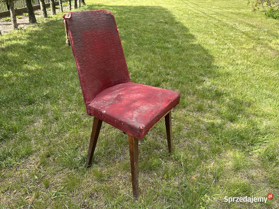 Krzesło z PRL vintage retro Milanówek