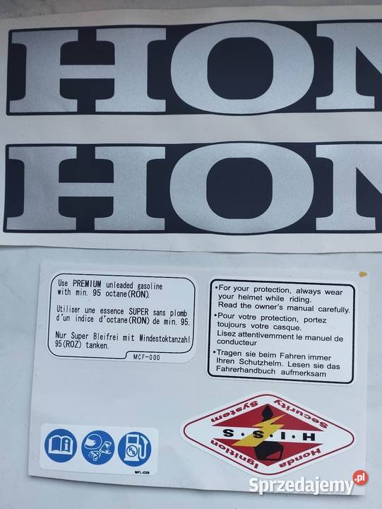 Naklejki Honda Jelcz-Laskowice