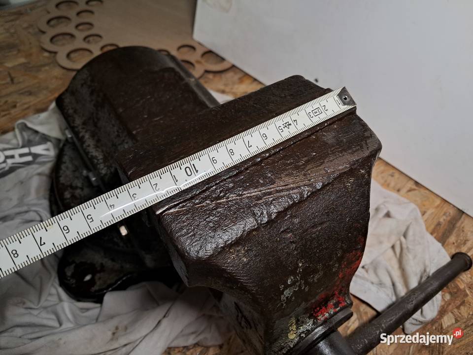 Imadło ślusarskie obrotowe PFU 125mm Kielce
