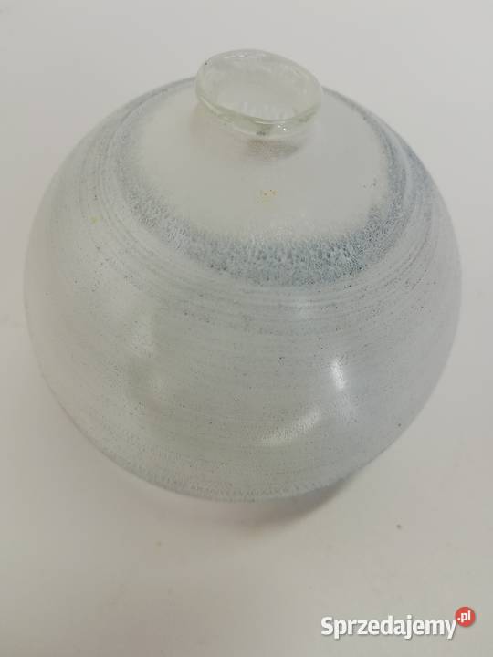 wazonik szklany ręcznie dmuchany Lublin