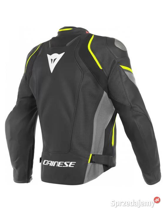 Kurtka motocyklowa skórzana Dainese Racing 3 Zielona Góra