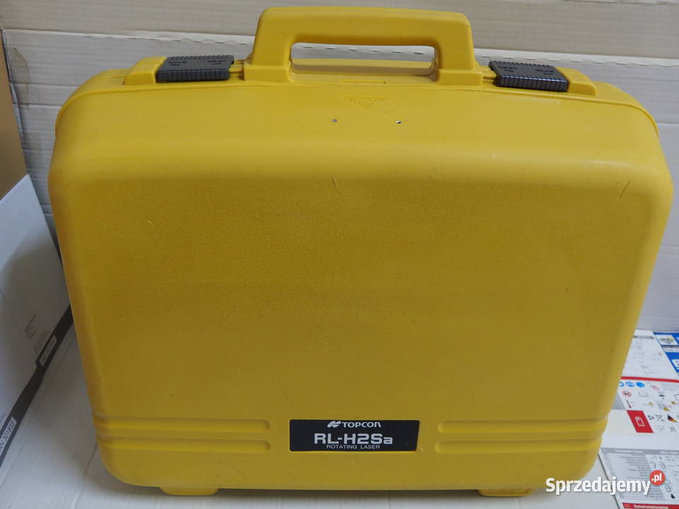 TOPCON RL-H2SA,RL-H1SA laser niwelator walizka skrzynka
