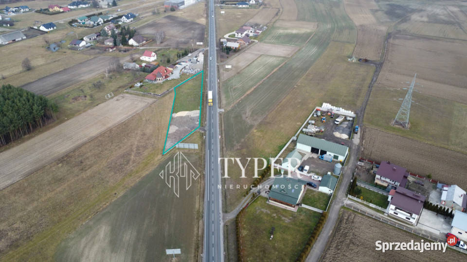 Działka ogrodzona 19 arów Lisia Góra małopolskie sprzedam