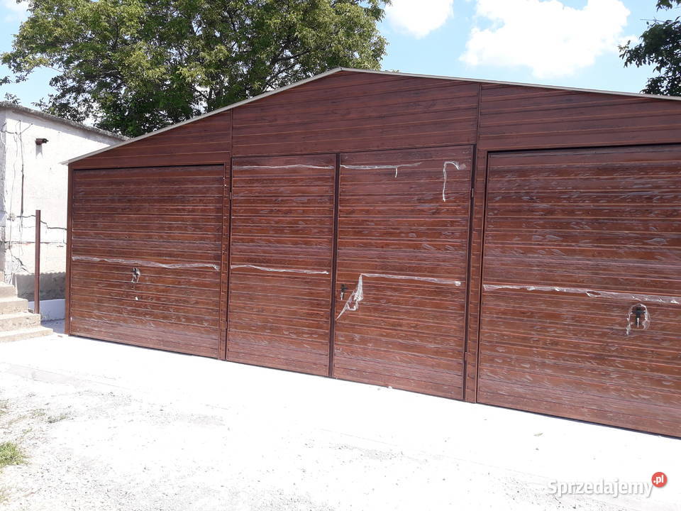 Garaż Blaszany Dwuspadowy Magazyn Gospodarczy Limanowa