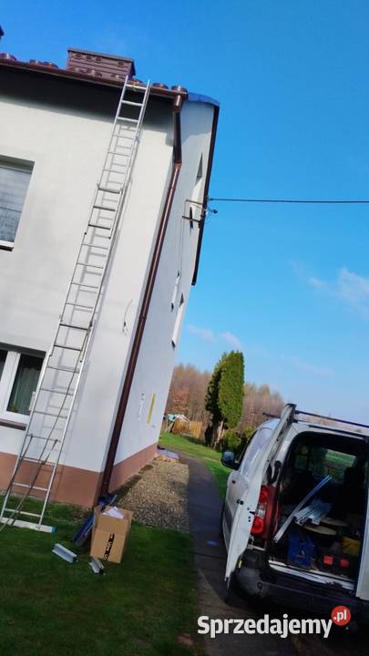 Malowanie DACHÓW i ELEWACJI Mycie ciśnieniowe Szczucin