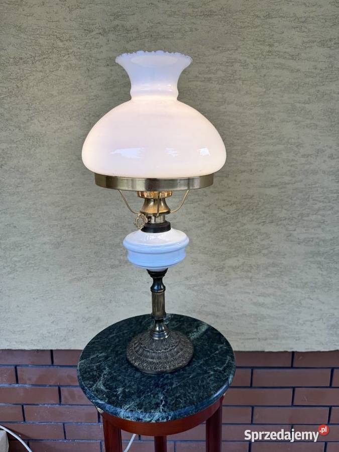 Lampa stołowa stylowa naftowa na biurko lampka Oświetlenie Garwolin