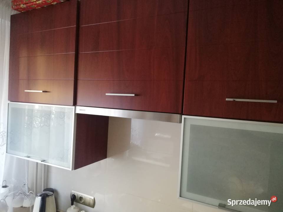 Meble kuchenne komplet mahoń 82cm świętokrzyskie Starachowice