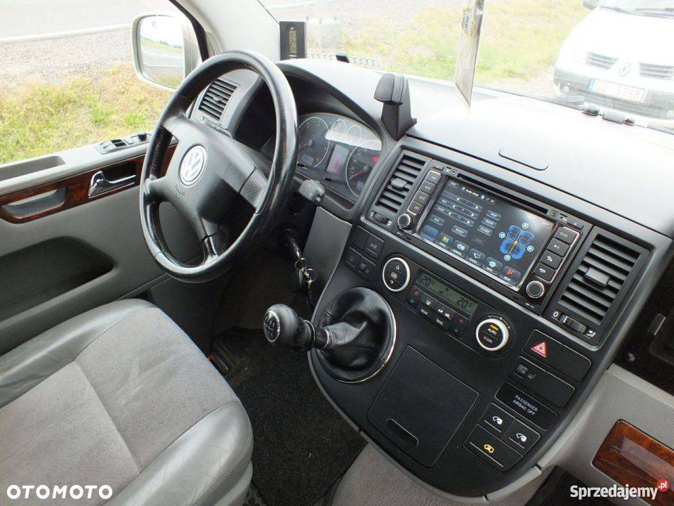 Volkswagen T5 Multivan Highline 25 TDi ewzamiana pomorskie Malbork