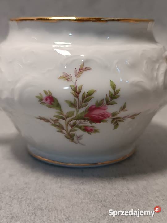 ROSENTHAL Sanssouci MosseRose Cukiernica Selb
