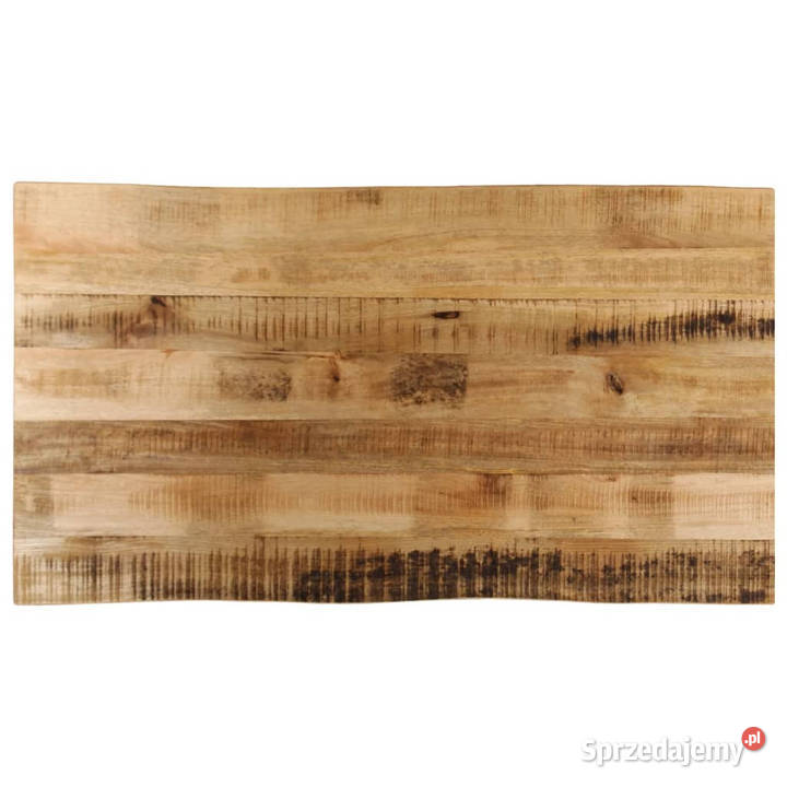 Blat stołu z naturalną krawędzią 120x60x25