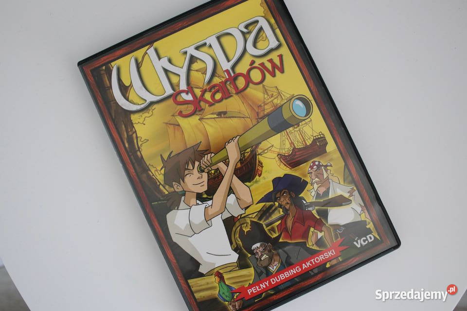 Film bajka Wyspa skarbów płyta DVD Wrocław