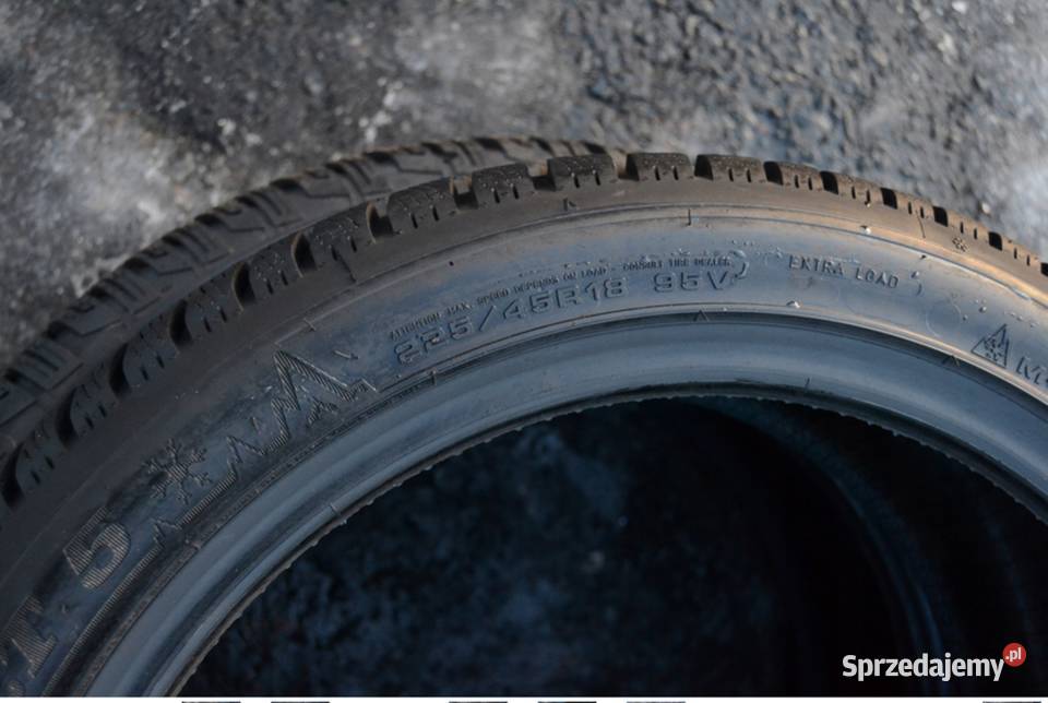Opony zimowe Dunlop 2 sztuki 225451895V Katowice