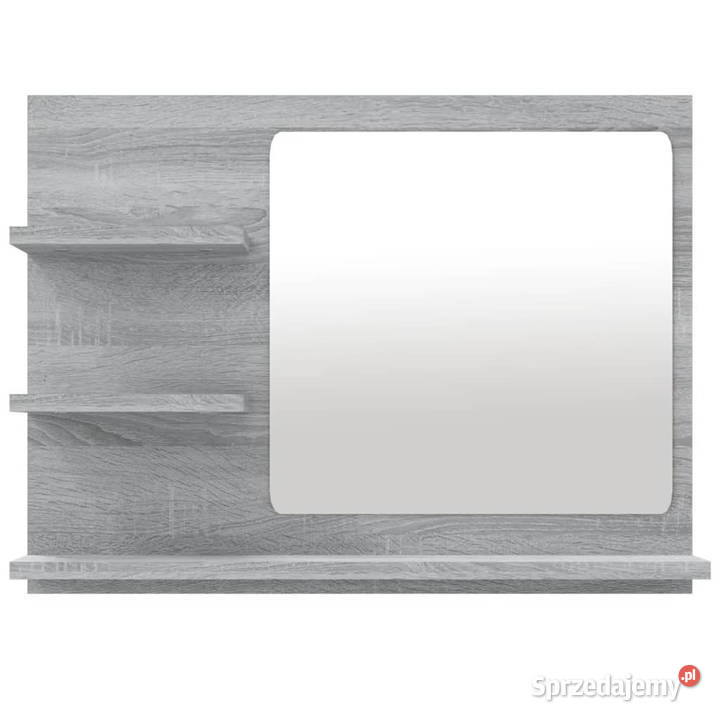 Lustro łazienkowe szary dąb sonoma 60x105x45 mazowieckie Warszawa