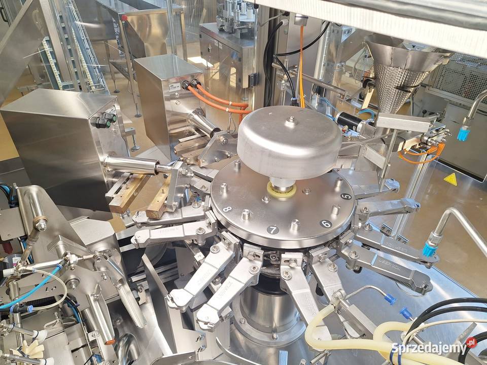 Maszyna pakująca Doypack naważarka 14 głowic mazowieckie Łochów