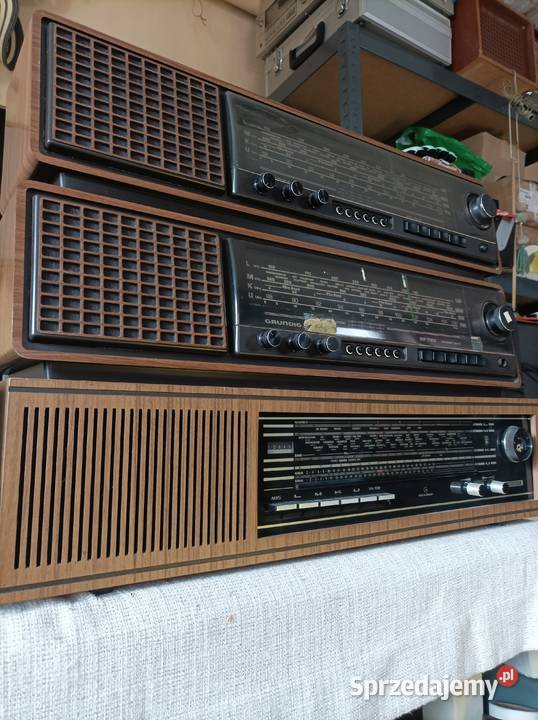 3 Radia Grundig nie sprawne Amplitunery Płock sprzedam